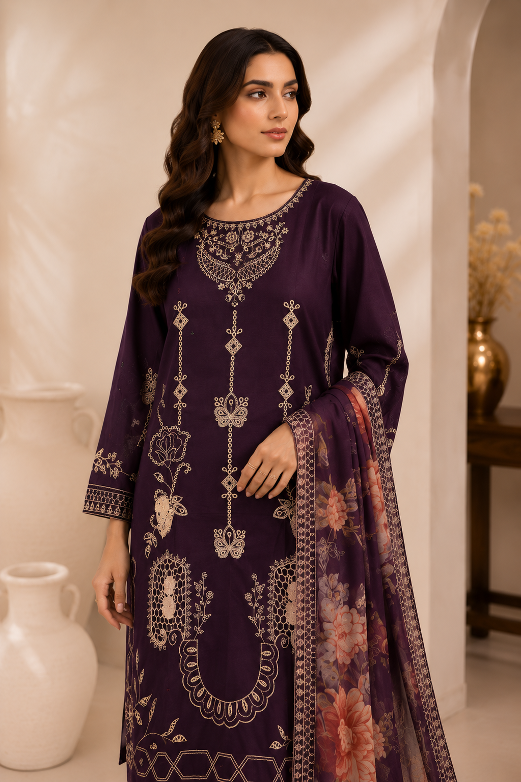 Essential-3pc Suit(Purple)