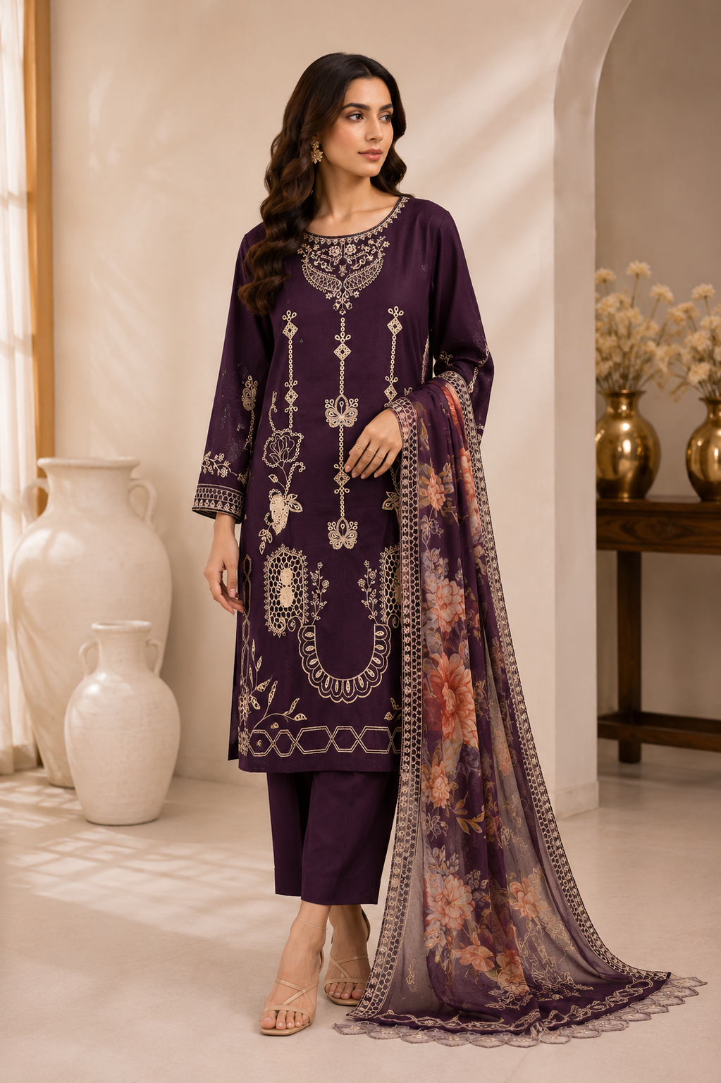 Essential-3pc Suit(Purple)