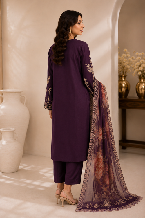 Essential-3pc Suit(Purple)