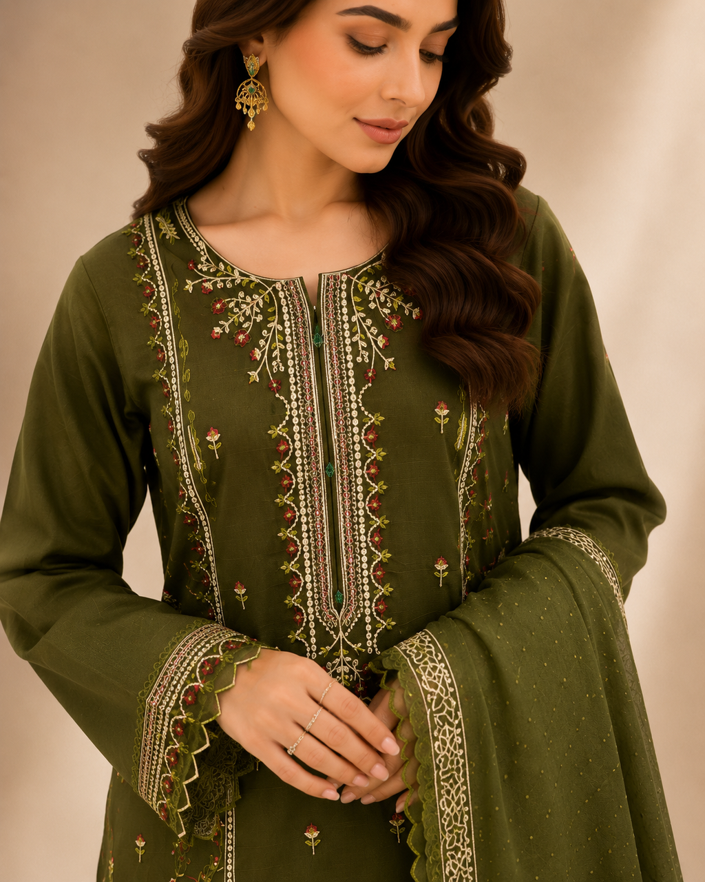 Essential-3pc Lawn Suit