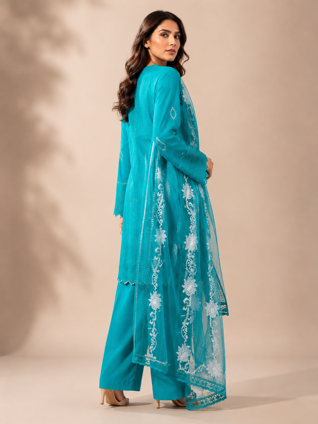 Luxury Embroided-3pc Lawn Suit