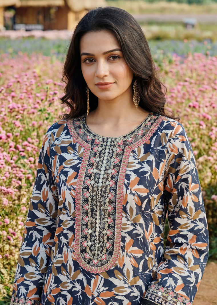 Layna-3pc Lawn Suit