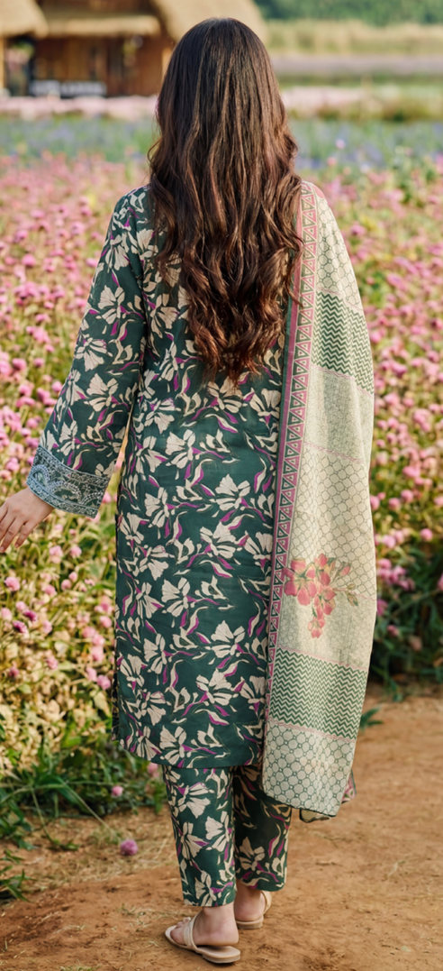 Layna-3pc Lawn Suit