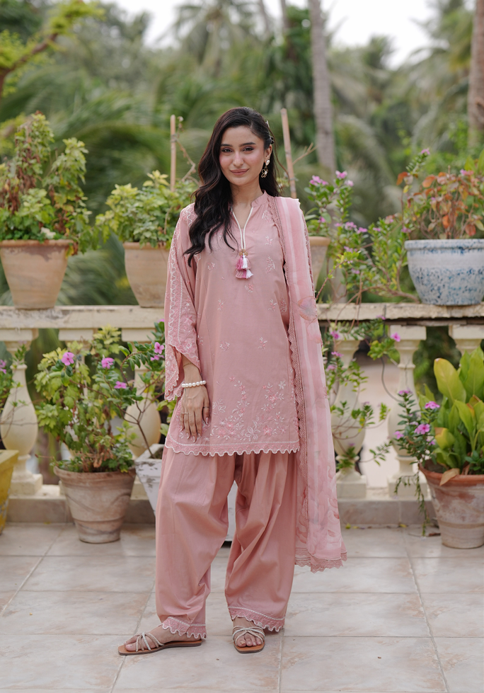 Layna-3pc Lawn Suit