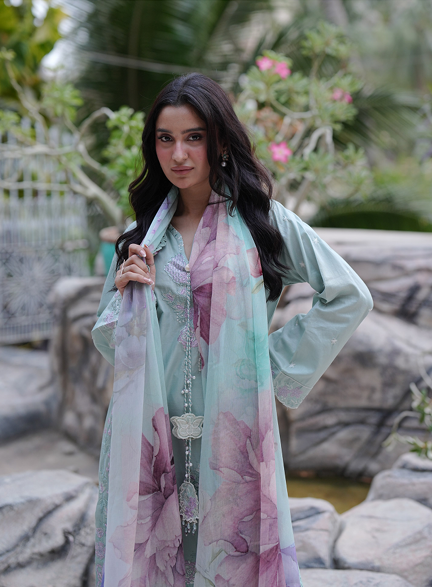Layna-3pc Lawn Suit