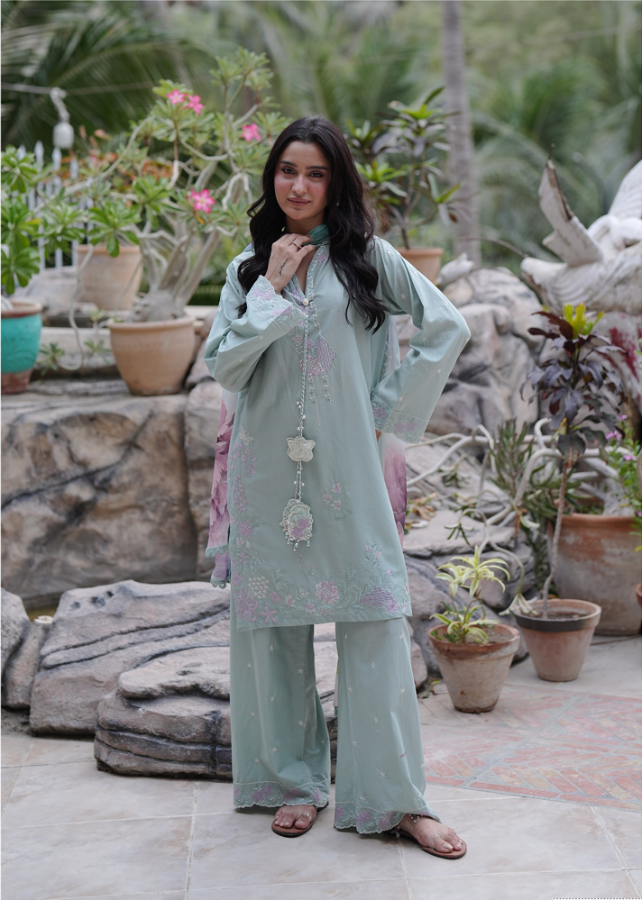 Layna-3pc Lawn Suit