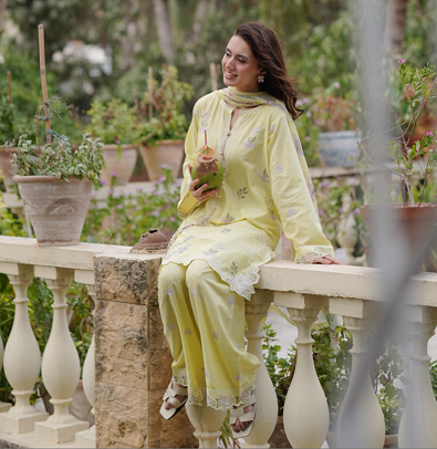 Layna-3pc Lawn Suit