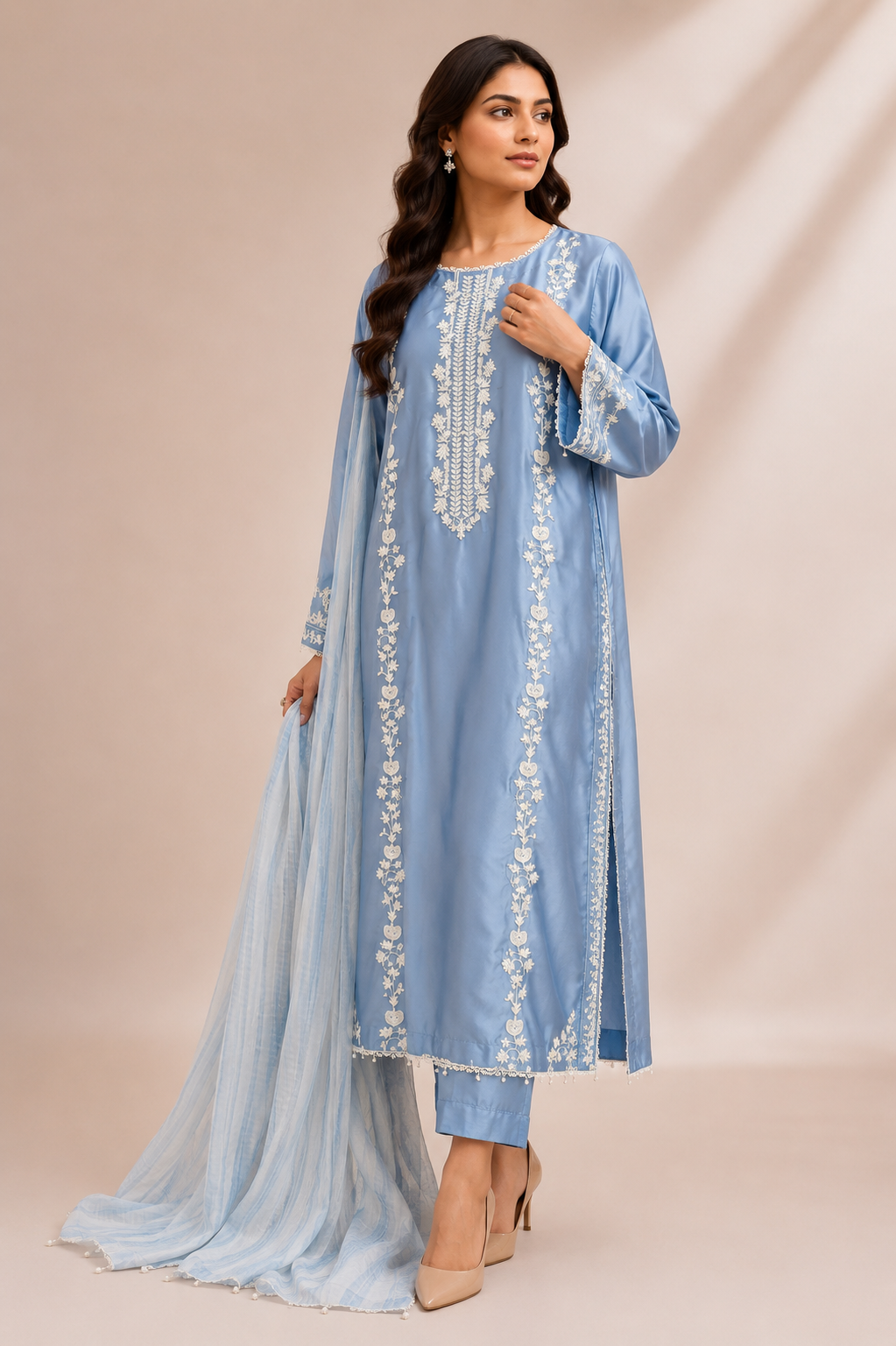 Silk Pret-3pc Suit