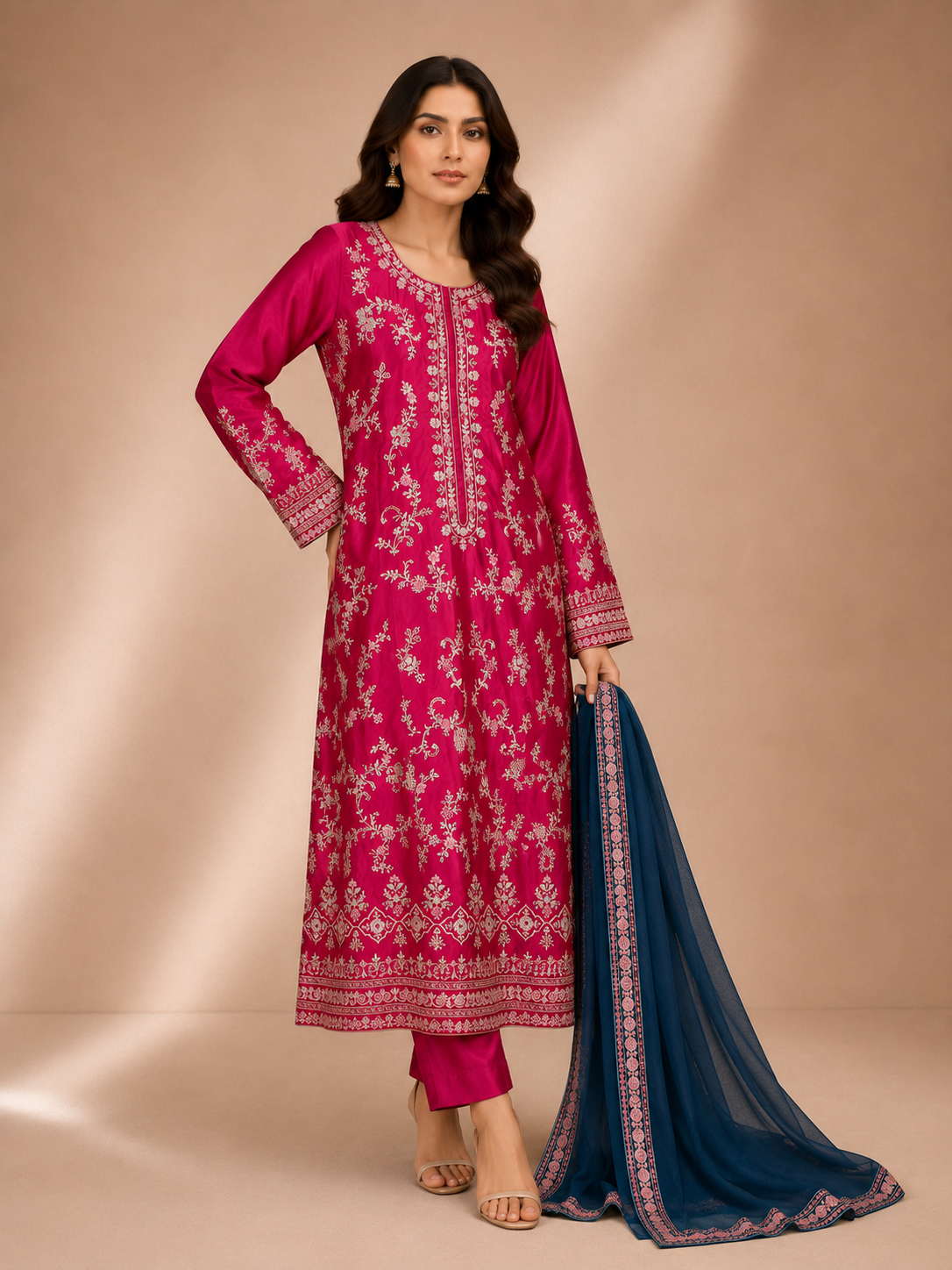 Silk Essential-3pc Suit