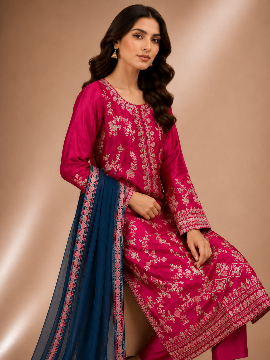 Silk Essential-3pc Suit