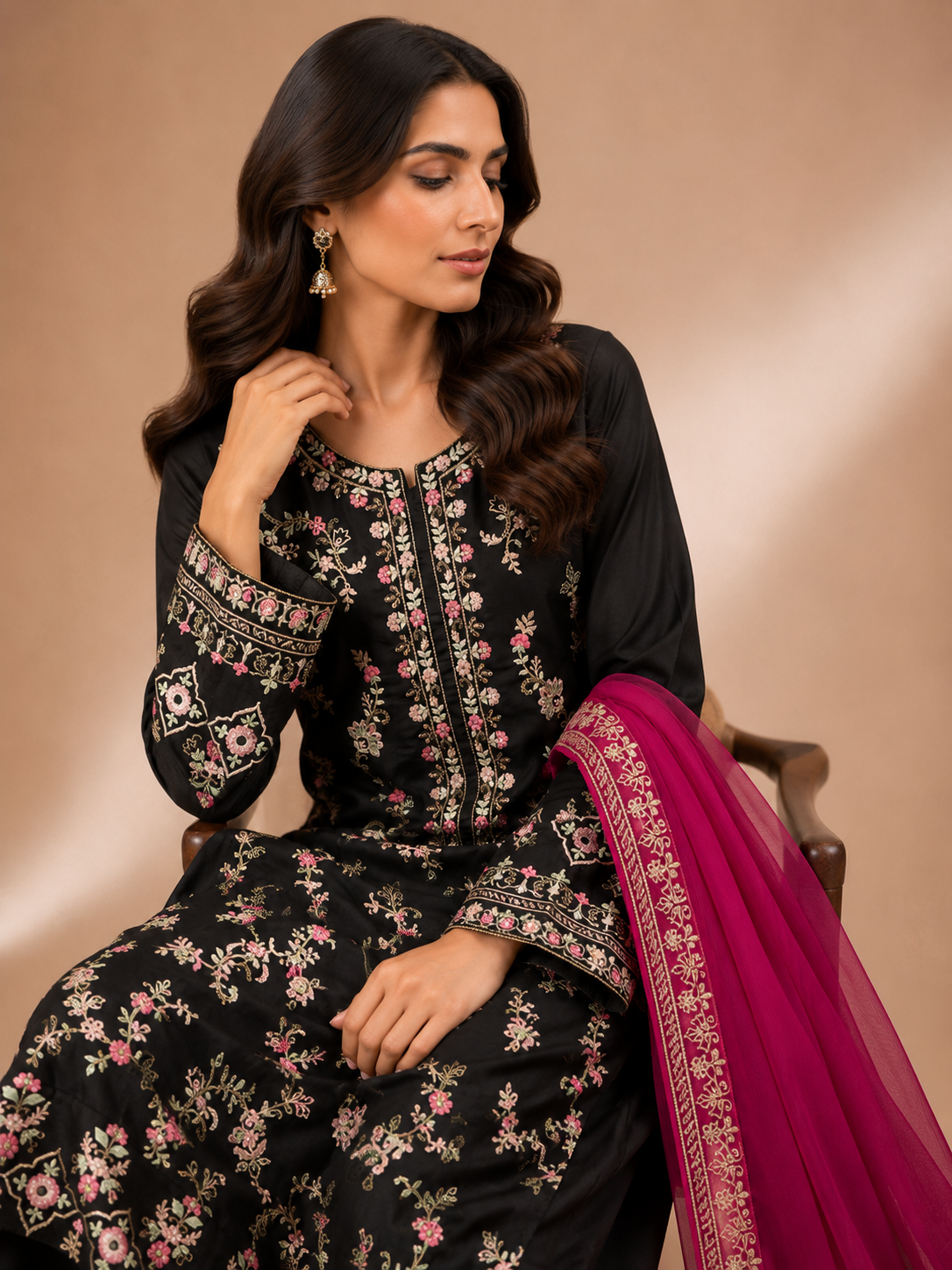 Silk Essential-3pc Suit