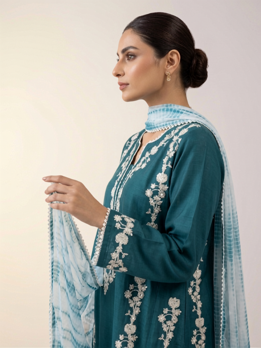Silk Pret-3pc Suit