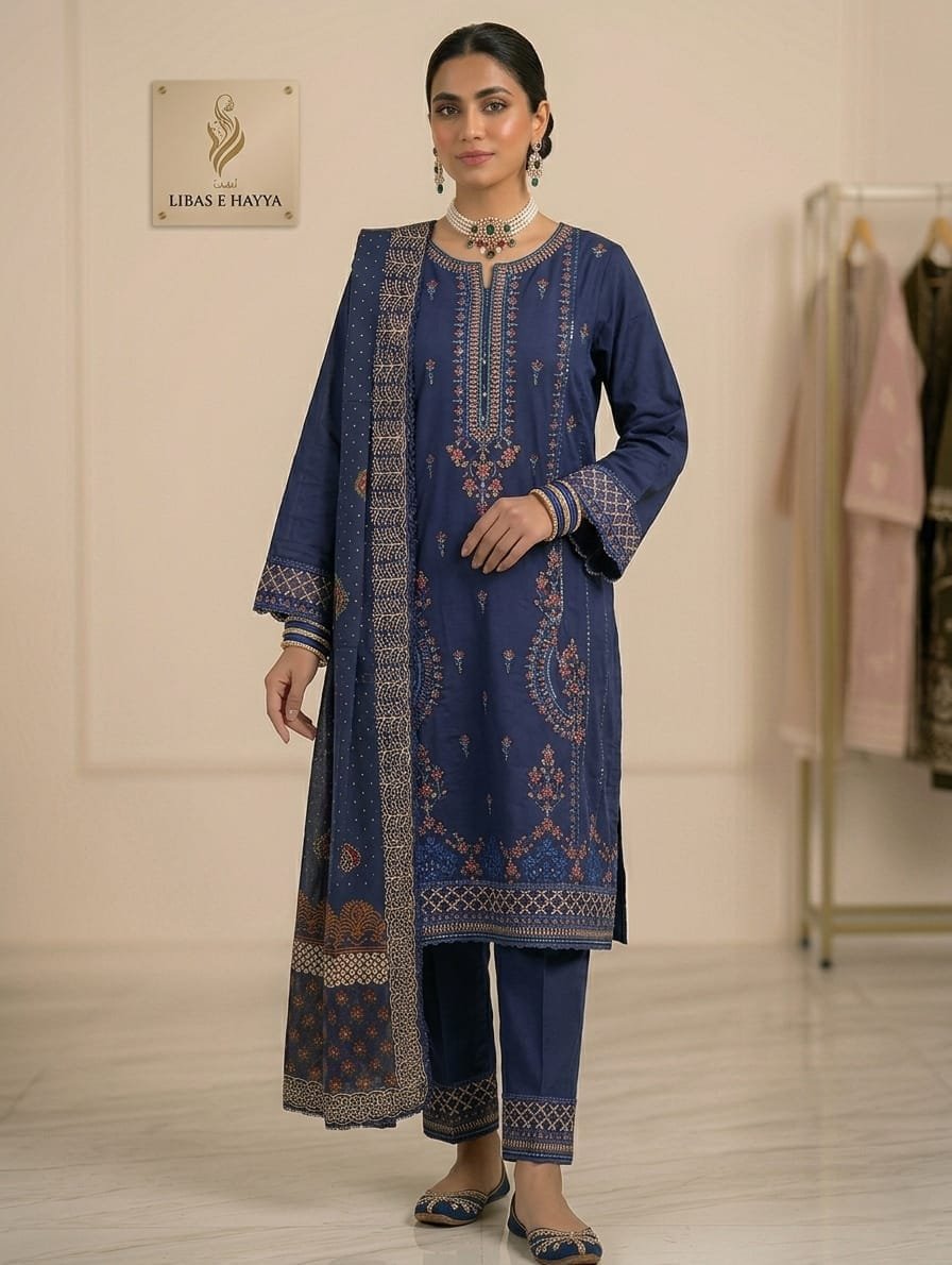 Graceful Embroidered Festive Dress Collection